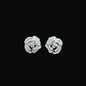 Rose Zirconia Studs