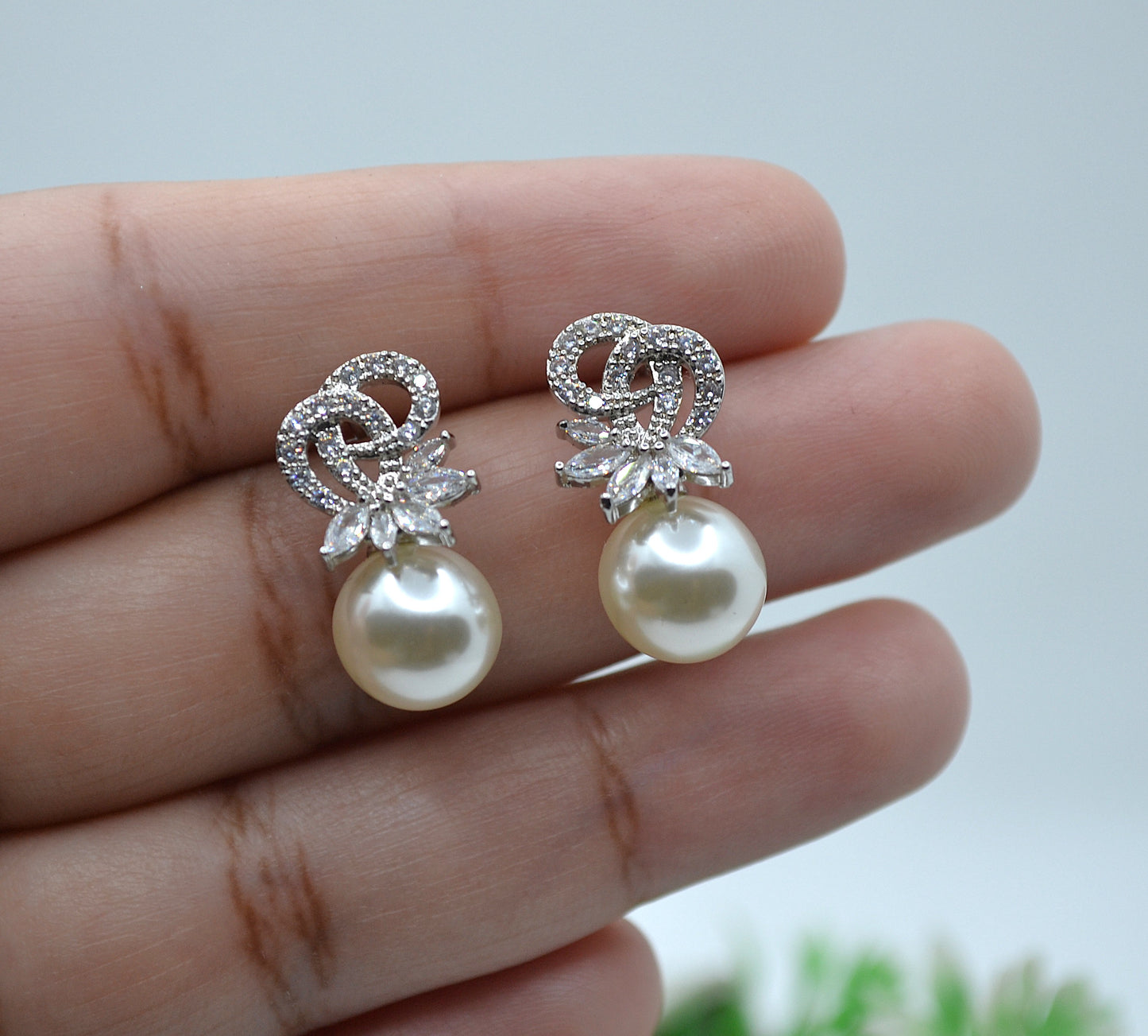 White Pearl Rings